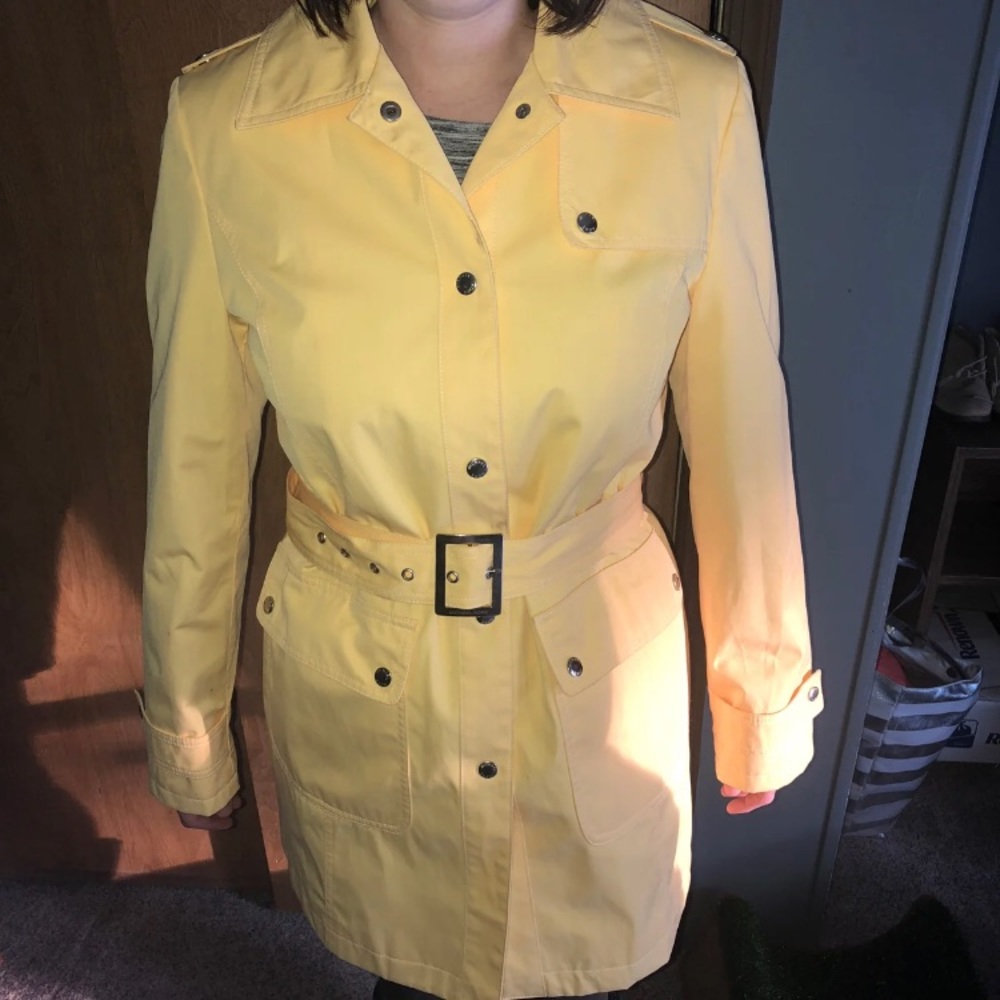 Michael Kors rain trench coat